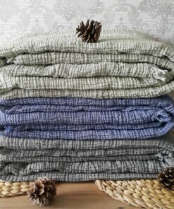 Organic Cotton Muslin Bedcover Soft, Breathable, and OEKO-TEX Certified
