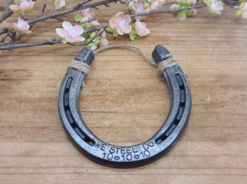 Personalized Horseshoe A Timeless Symbol of Love and Luck for Your 11th Anniversary