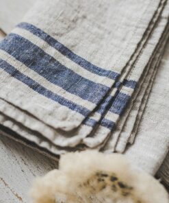 Premium French Linen Kitchen Towels Rustic Elegance for Your Home