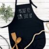 Sassy Apron Stirring Up the Kitchen with Style and Humor