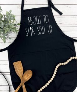 Sassy Apron Stirring Up the Kitchen with Style and Humor