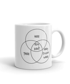 Roy Kent Mug "He's Here, He's There, He's Everywhere!"