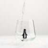 Captivating Penguin Drinking Glass A Quirky Animal Figure for Home Decor and Gift-Giving