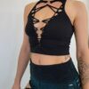 Lucid Braided Crop Tank Unleash Your Inner Goddess with Festival Flair