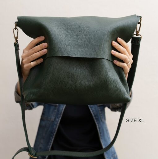 Handmade Leather Crossbody Bag The Original UN
