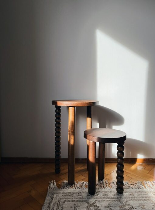 Piloti Side Table Elevate Your Home's Ambiance with Modern Minimalism
