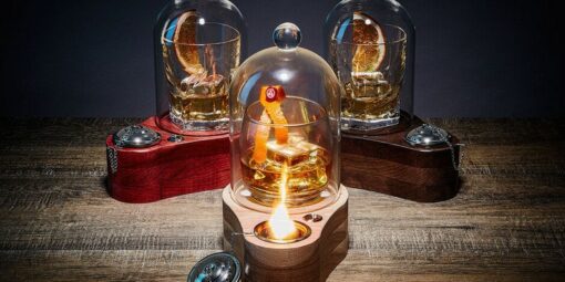 Speakeasy Smoker MINI Elevate Your Cocktails with Portable LED Infusion