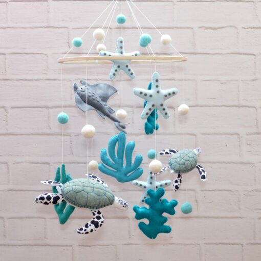 Enchanted Ocean Baby Mobile A Serene Sanctuary for Your Little Mariner