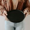 Elegant Black Wood Tray A Versatile Organizer for Home and Decor