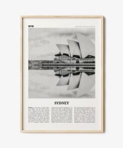 Sydney A City of Contrasts Captured in Black and White