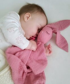 Personalized Bunny Comforter Snuggle Buddy for Sweet Dreams