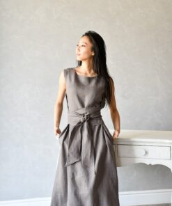 Versatile Linen Dress Transform Your Style with DAPHNE's Multiway Design