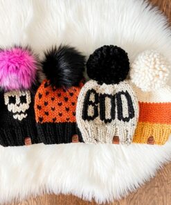 Cozy Halloween Knit Hats Spooky Skulls, Autumn Vibes, and Chunky Warmth for All Ages
