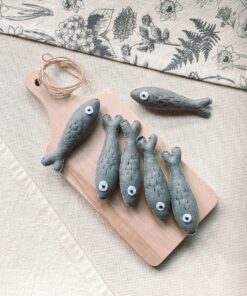 Realistic Felt Anchovy A Savory Playtime Treat for Imaginative Chefs