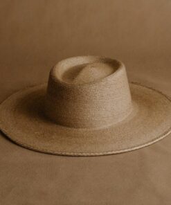 Premium Palm Straw Boater Hat Wide, Stiff Brim for Summer Weddings and Cottagecore Style