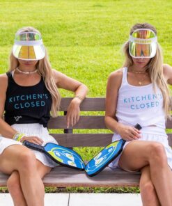 Pickleball Powerhouse Kitchen's Closed Women's Tank Top for Unstoppable Play