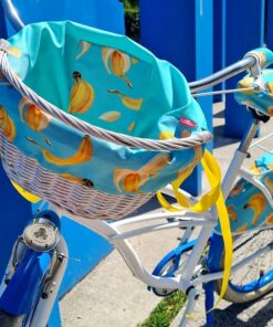 Carry Your Essentials in Style BANANAS Bike Basket with Removable Insert