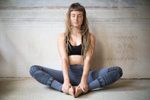 Tribal Boho Yoga Hippie Block Print Leggings Embrace Your Inner Spirit