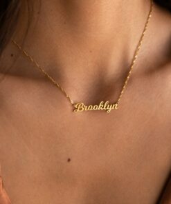 Personalized Twist Chain Name Necklace A Timeless Treasure for Your Loved Ones