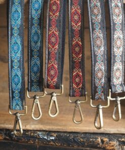Boho Woven Guitar Strap Elevate Your Handbag with Retro Style
