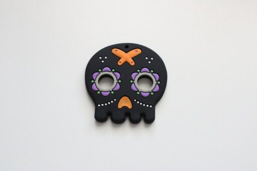 Spooky Skull Teether Soothe Your Baby's Gums with a Hauntingly Cute Halloween Treat