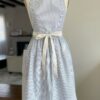 Vintage-Inspired Seersucker Apron A Timeless Kitchen Companion