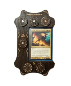 STRATA STRIKE Commander Command Zone Tray with Dial Counters for MTG Magic The Gathering - Kona Color