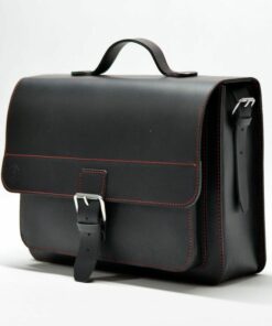 BUSINESS RIDE I The Ultimate Leather Bicycle Bag for Discerning Cyclists