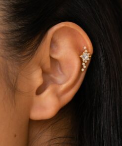 Starry Night Diamond Ear Cuffs Elevate Your Style with Celestial Charm
