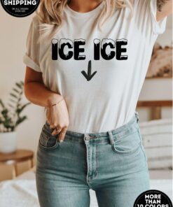 Ice Ice Baby Family T-shirt Announce Your Pregnancy with Style and Humor