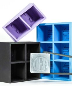 Personalized Monogrammed Whiskey Ice Tray Elevate Your Cocktail Experience