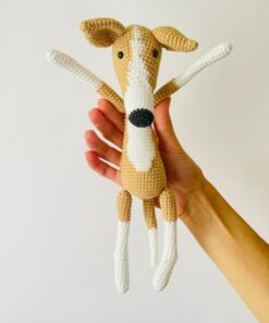 Whimsical Greyhound Plush A Loyal Companion for Dog Lovers