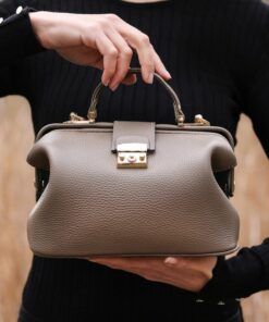 Timeless Elegance LEATHER DOCTOR BAG - The Modern Lady's Essential
