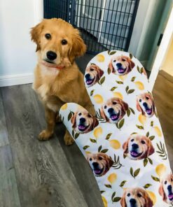 Paw-some Personalized Oven Mitts Put Your Furry Friend on Display