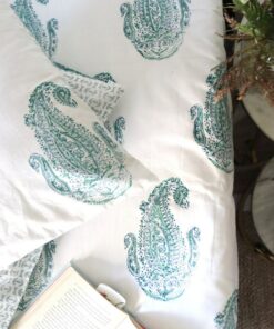 Floral Fantasy Bohemian Bliss for Your Summer Nights | Block Printed Bedspread & Duvet Cover