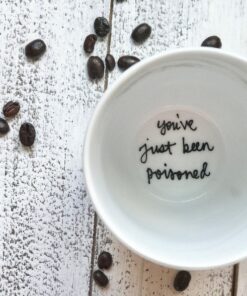 Unveil the Hidden Surprise Personalized Mug with Secret Message and Custom Bottom Phrase