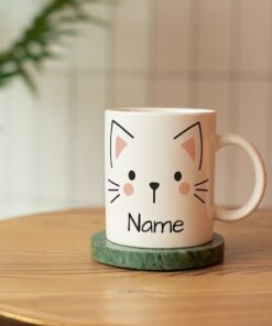 Personalized Cat Mug The Purr-fect Gift for Feline Fanatics