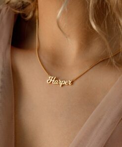 Personalized Name Necklace Elevate Your Style with a Unique Touch