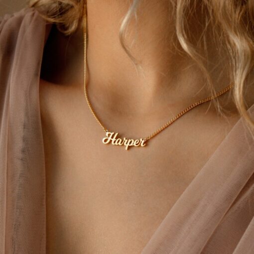 Personalized Name Necklace Elevate Your Style with a Unique Touch