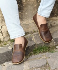 Ground Yourself with Earth Shoes Experience the Barefoot Revolution in Crazy Classic Brown