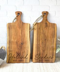 Personalized Live Edge Cutting Board The Perfect Gift for Any Occasion