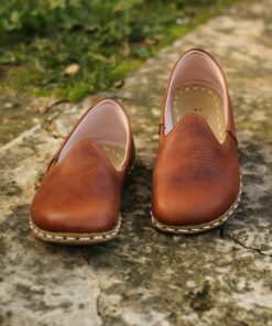 Grounding Shoes for Men Embrace Freedom with Wide Toe Box and Copper Infused Leather Sole