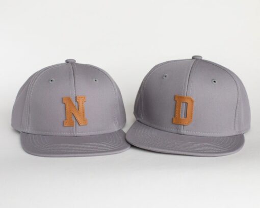 Personalized Snapback Hat for Kids Embroidered Custom Letters, Perfect for Boys, Girls, Announcements, and Family