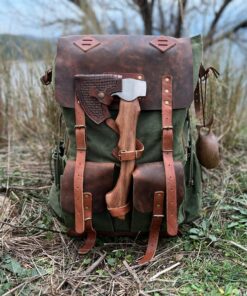 30L-80L Green Bushcraft Backpack Your Personalized Outdoor Adventure Companion
