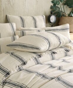 Boho King Size Cotton Gauze Throw Blanket Soft, Breathable, and Stylish Bedding