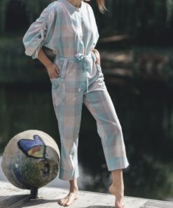 Timeless Elegance Embark on a Retro Journey with Our Vintage Jumpsuit