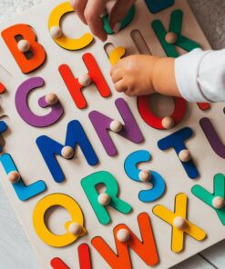 Rainbow ABC Puzzle Educational Fun for Preschoolers and Easter Delight