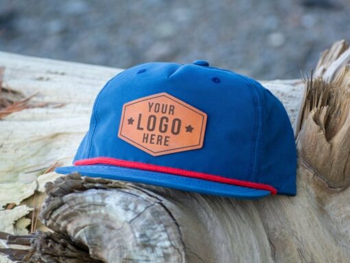 Personalized Leather Patch Hat Elevate Your Brand with Custom Richardson 256 Umpqua Snapback Caps