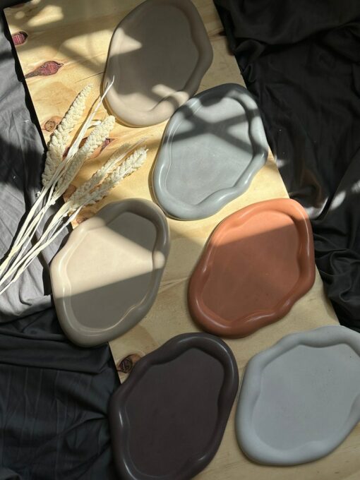 Concrete Cloud Tray Elevate Your Home Decor with Modern Elegance