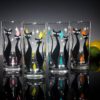 Atomic Cat Mid-Century Modern Cocktail Glasses for a Retro-Chic Bar